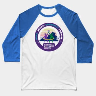 Virginia Year of the Peer National Recovery Month 2023 Baseball T-Shirt